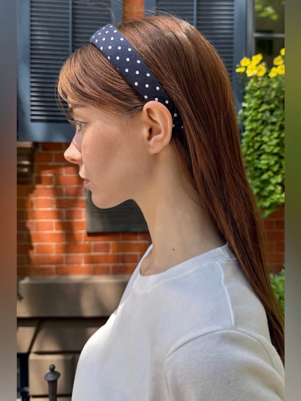 Brandy💙Melville POLKA DOTS HEADBAND